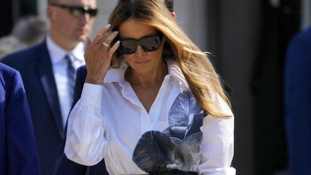 Medienscheue Ex-First Lady. Melania Trump zeigt sich wieder – und macht Andeutungen