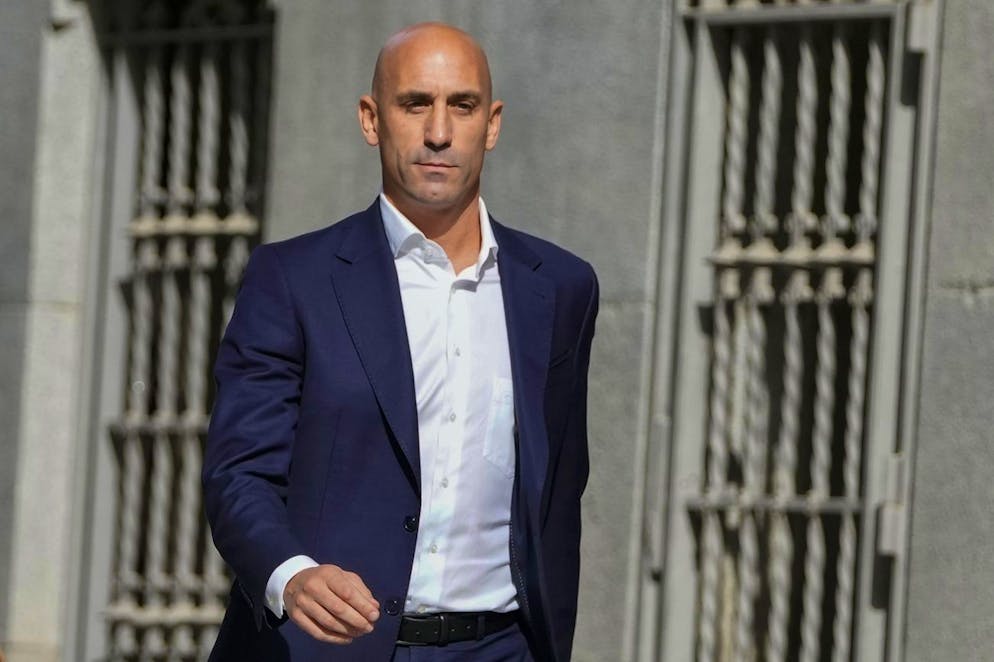 Luis Rubiales, ex presidente della Federazione spagnola di calcio.