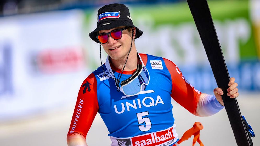 Arnaud Boisset était d'humeur taquine après avoir signé son 1er podium en Coupe du monde.