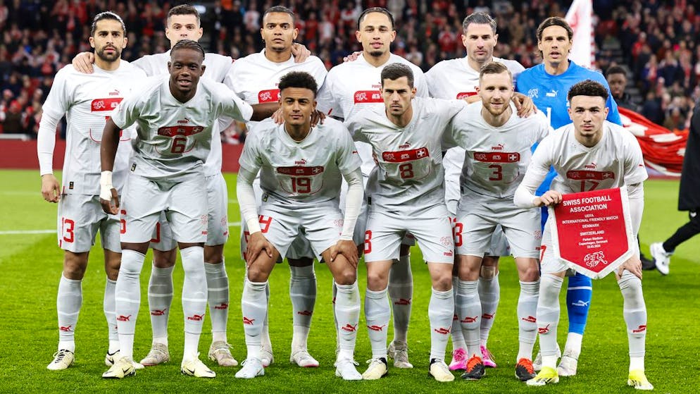 Danemark - Suisse. Découvrez les notes des joueurs de la Nati