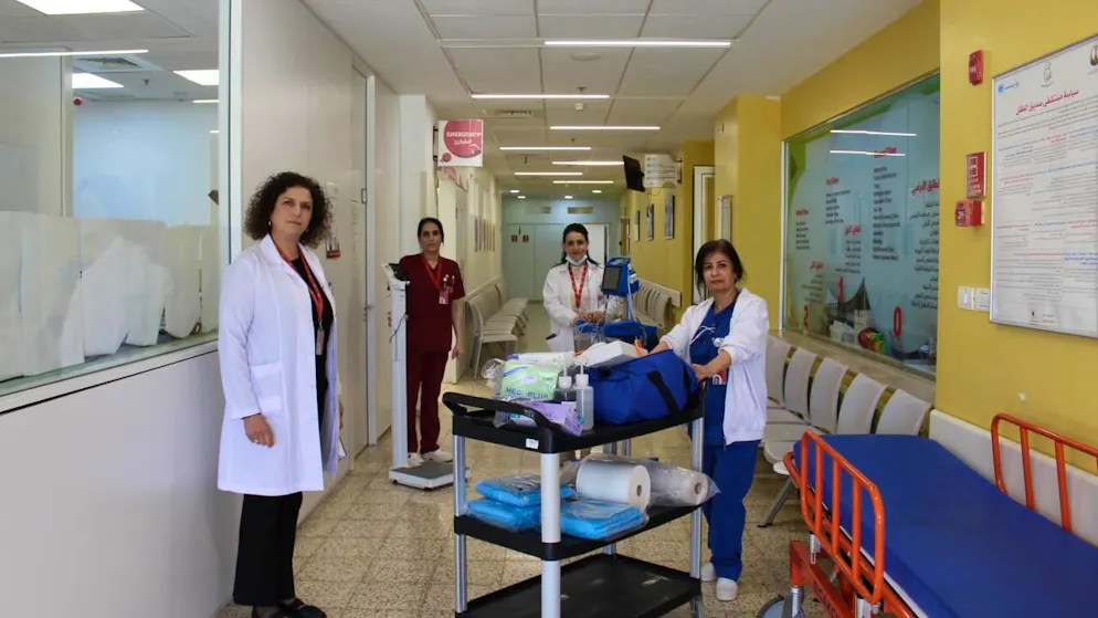 Guerra in Medio Oriente. Un ospedale svizzero a Betlemme cura dei bambini della Striscia di Gaza