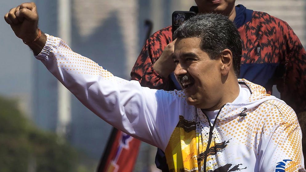 La strada verso la rielezione del presidente venezuelano Nicolas Maduro è spianta. (Immagine d'archivio di ieri)