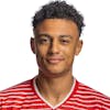 Portrait von Dan Ndoye, Spieler der Schweizer U21 Fussballnationalmannschaft der Manner, aufgenommen am 26. Maerz 2023 in Basel. (KEYSTONE/SFV/Gaetan Bally)