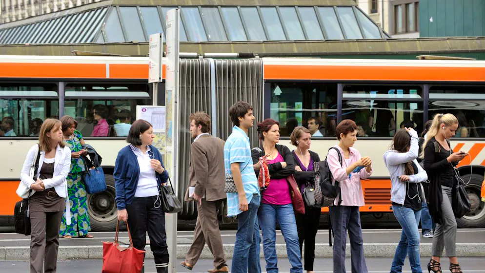 La hausse du nombre de passagers "détend quelque peu la situation des entreprises de transports publics" et permet d'éviter une hausse des prix (image d'illustration).