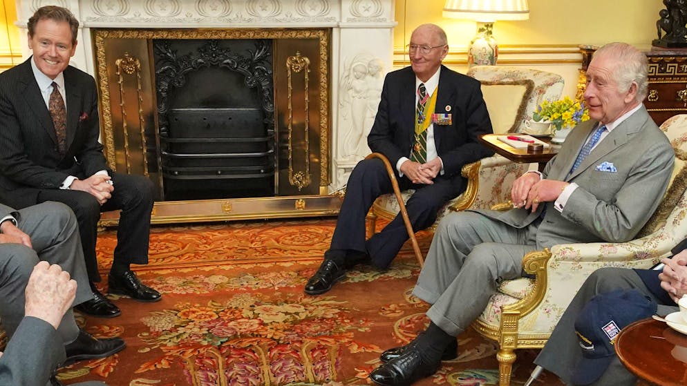 Treffen im Buckingham-Palast. Charles zeigt sich erstmals seit Kates Krebsdiagnose