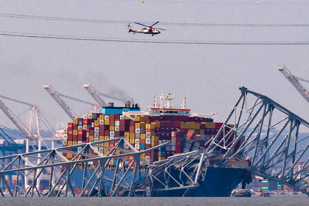 Baltimore. Six personnes manquent toujours à l'appel.