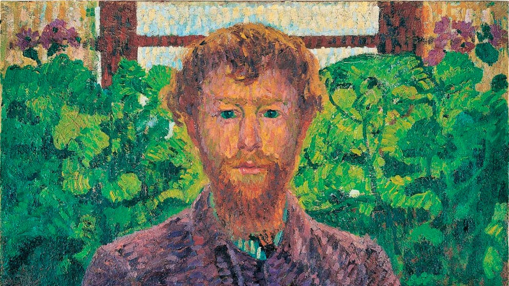 L'autoritratto di Giovanni Giacometti è una delle cinque opere che il mercante d'arte e mecenate bernese Eberhard W. Kornfeld ha lasciato in eredità al Kunstmuseum di Berna.