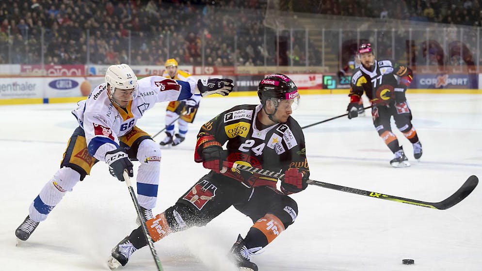 Die Suche nach dem Rezept für Spiel 7 - Gallery. Berns Quali-Topskorer Dominik Kahun (rechts) realisierte am Mittwoch mit einem Assist zum 1:0 seinen ersten Skorerpunkt in diesen Playoffs.
