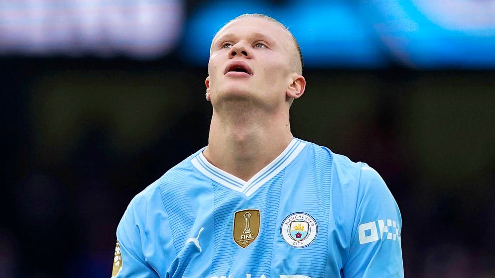 Erling Haaland und Manchester City bleiben Tabellendritter.