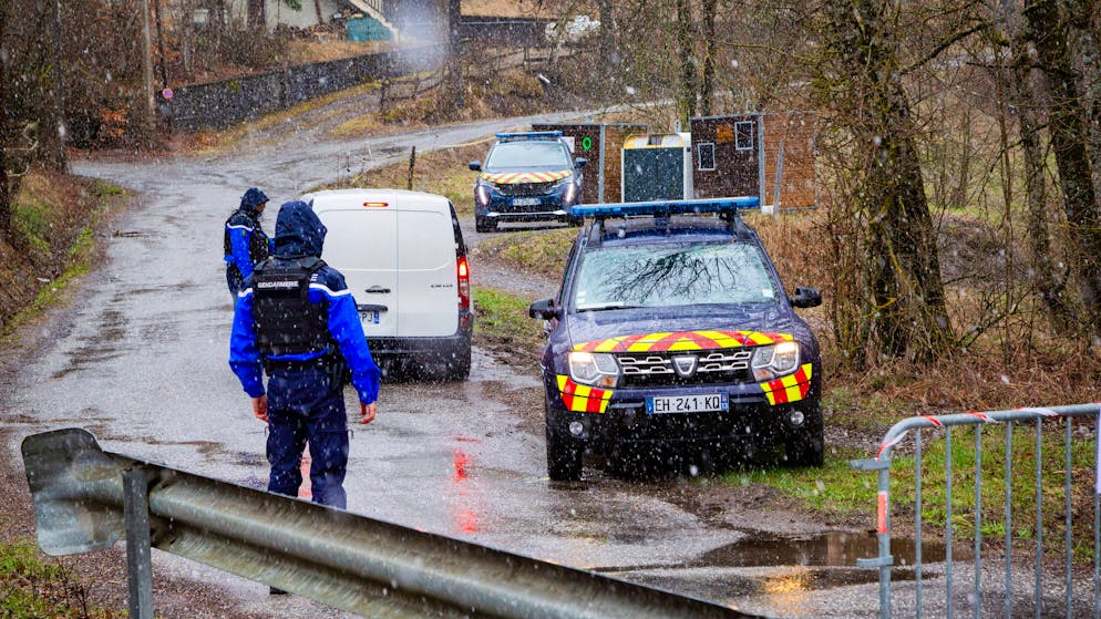 Im Juli 2023 ist der zweijährige Émile im Bergdorf Le Vernet verschwunden. Vor wenigen Tagen haben Ermittler*innen Knochen dort Knochen des Jungen gefunden (Bild vom 28. März 2024).