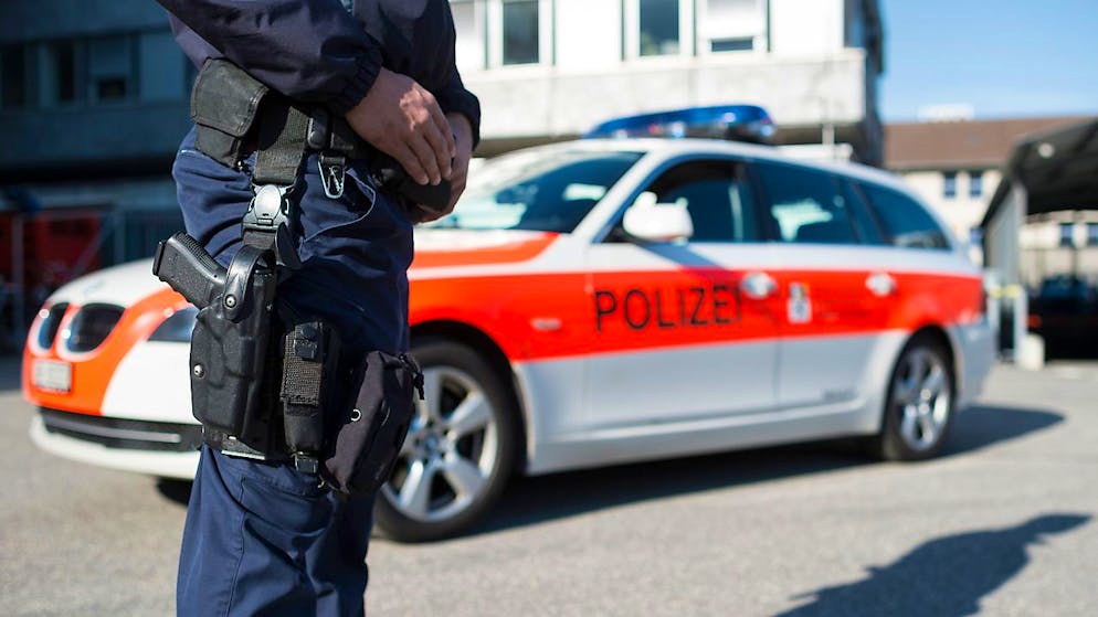 In Chur rückte die Polizei wegen der starken Föhnwinde zu mehreren Einsätzen aus. (Archivbild)