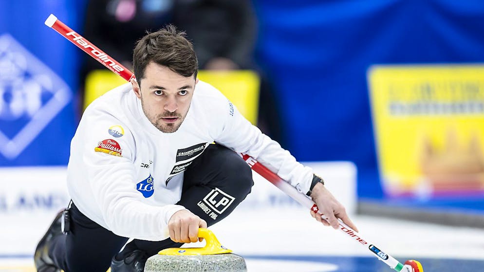 Benoit Schwarz staat op de vierde plaats in het Zwitserse team