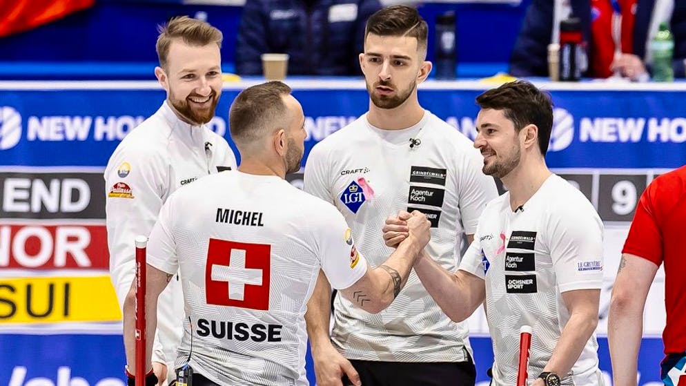 Mondial de curling. Une deuxième victoire pour la Suisse
