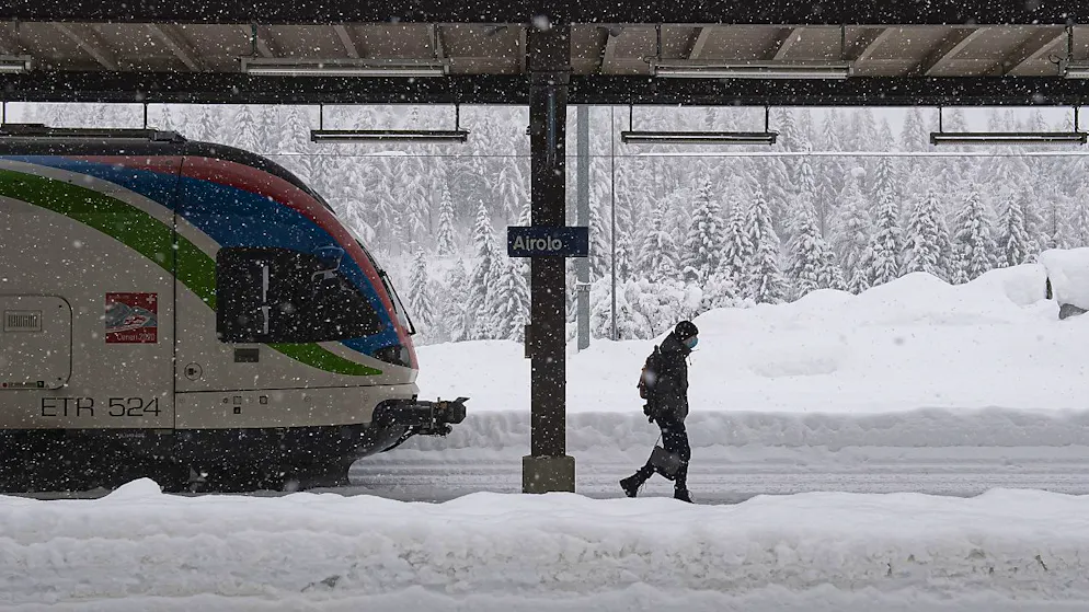 Bonne nouvelle. Ligne ferroviaire du Tessin vers le nord à nouveau praticable