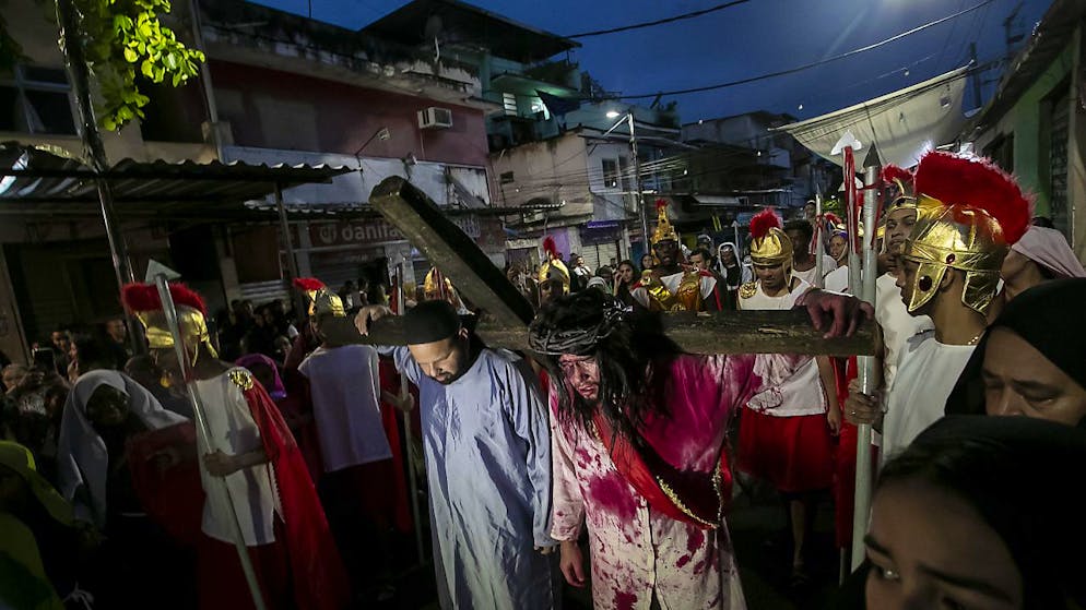 Molte le rappresentazioni storiche tenutesi nel fine settimana pasquale in Brasile.