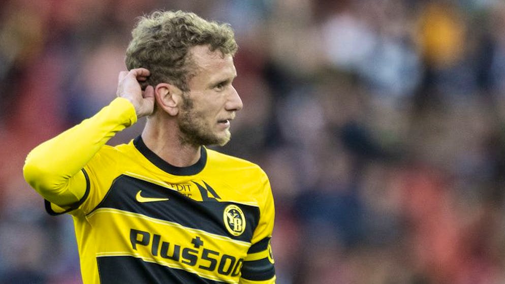 Fabian Lustenberger verletzte sich gegen Yverdon am Oberschenkel.