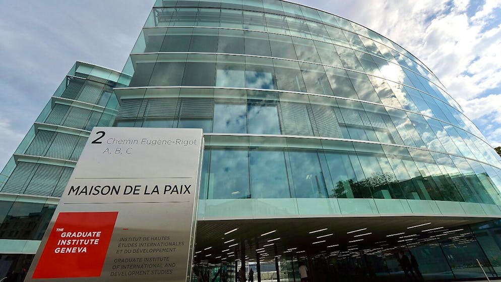 Im Maison de la Paix in Genf soll die Nato noch dieses Jahr ihr Verbindungsbüro einrichten. (Archivbild)