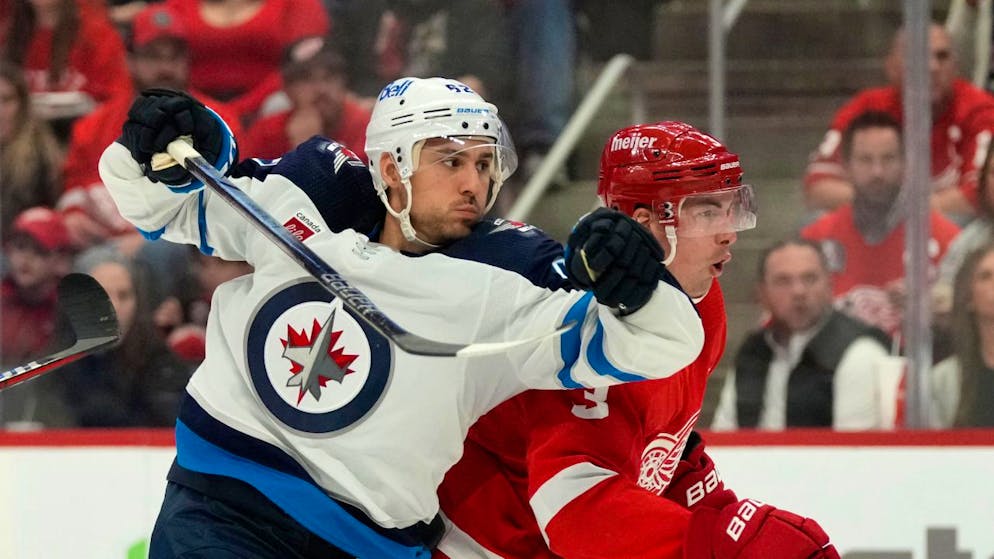 Nino Niederreiter von den Winnipeg Jets muss aufgrund einer Schnittwunde am Bein mindestens eine Woche pausieren
