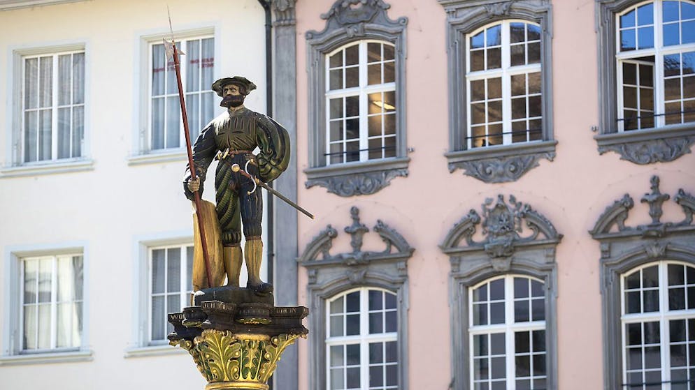 Die Finanzen der Stadt Schaffhausen stehen so gut da wie noch nie. Im Bild der Fronwagplatz. (Archivbild)