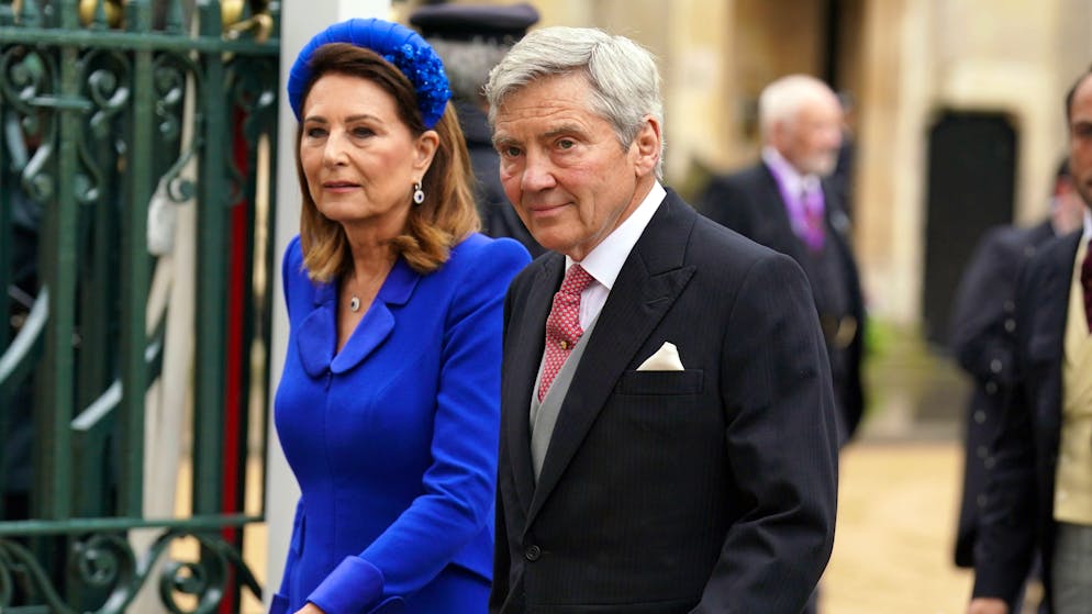 Carole und Michael Middleton. Eltern von Prinzessin Kate haben Millionen-Schulden