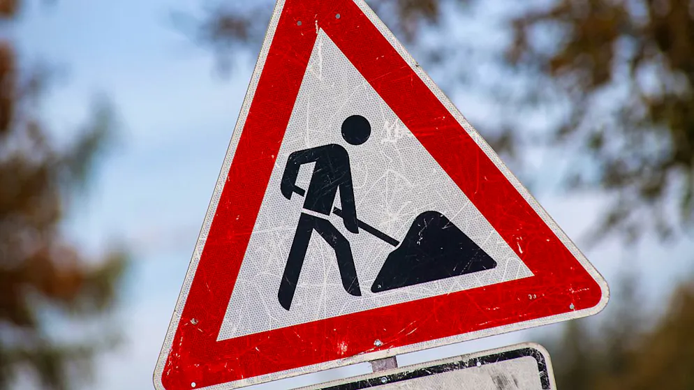 An der Bruchstrasse in der Stadt Luzern werden Sanierungsarbeiten durchgeführt. (Symbolbild)