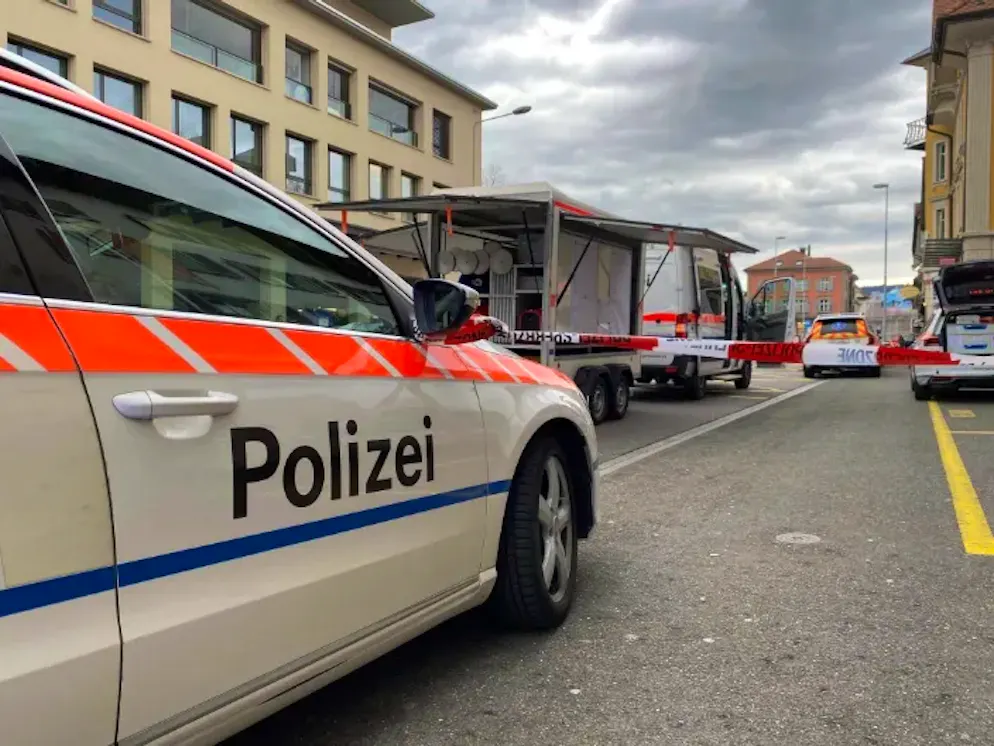 An dieser Stelle prallte das Auto mit dem Sechsjährigen zusammen. 