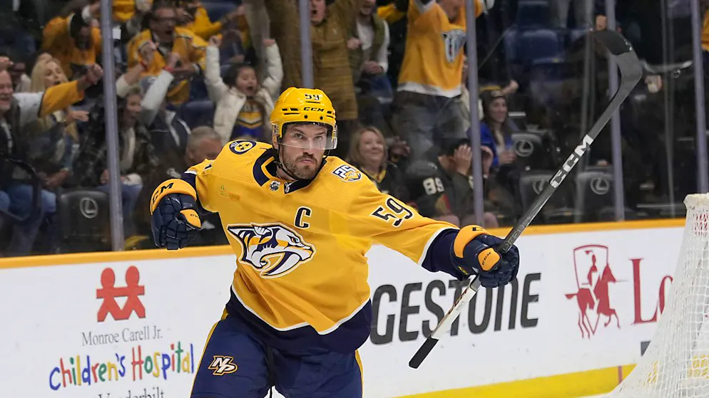 Roman Josi konnte schon nach 31 Sekunden ein erstes Mal jubeln