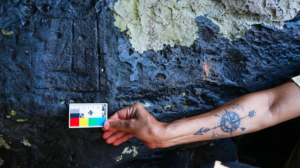 Sensationsfund im Flussbett. Die Steingesichter vom Rio Negro