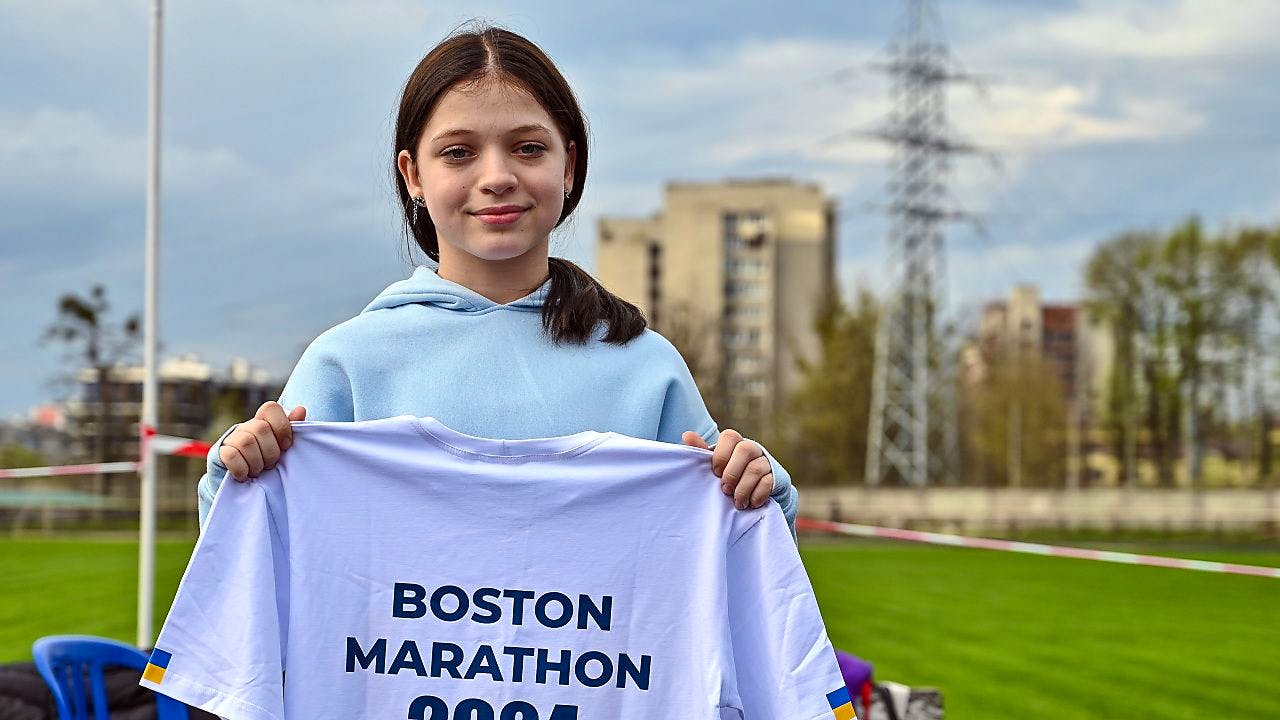 Russland. Zwölfjährige Ukrainerin mit Beinprothesen will zum Boston-Marathon