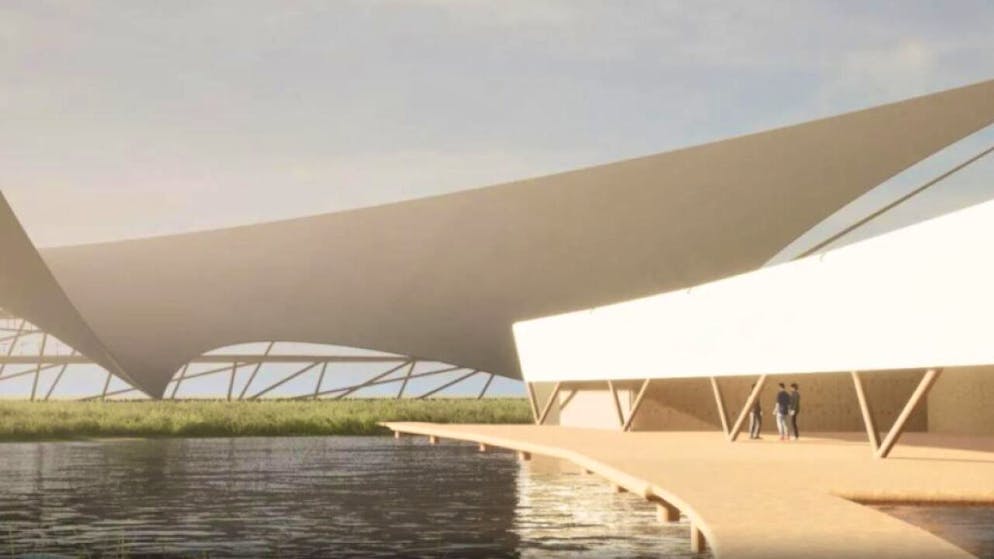 Die Wissenschaftsausstellung Phänomena in Dietikon wird um ein weiteres Jahr verschoben. Nun soll der Anlass im April 2026 stattfinden. (Visualisierung)