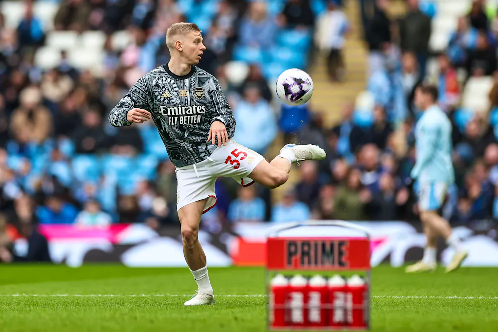 Oleksandr Zinchenko oft nur Ersatz bei Arsenal.