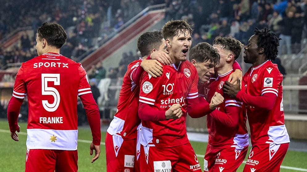 Die Thuner können auch gegen Neuchâtel Xamax feiern