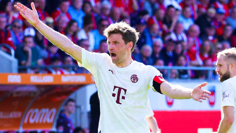 Nicht nur Thomas Müller versteht die Welt nicht mehr.