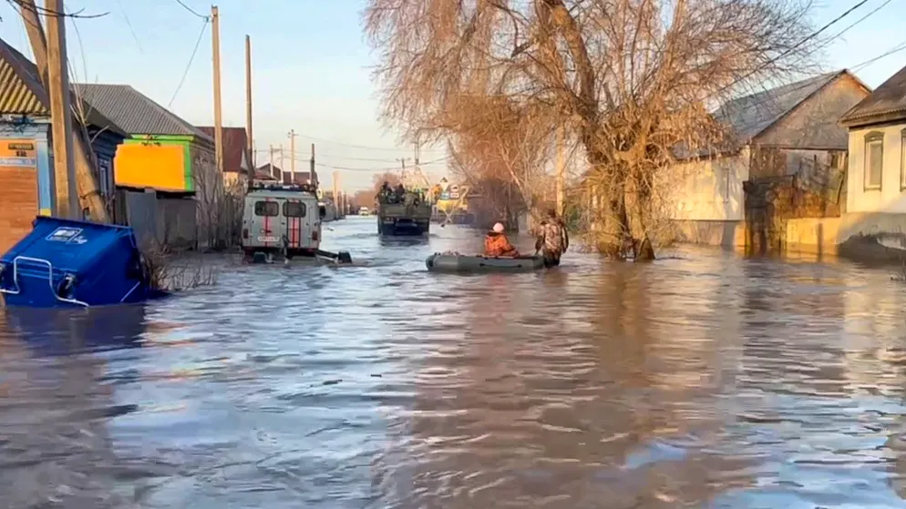Des milliers de personnes ont déjà été évacuées à cause d'inondations, principalement dans la région d'Orenbourg, frontalière du Kazakhstan