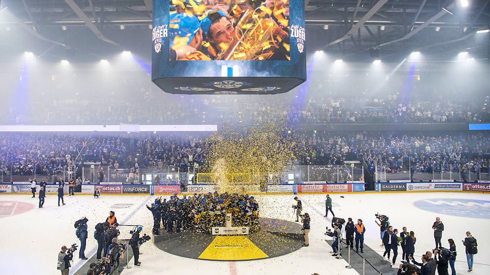 Zug bleibt nur noch die Erinnerung als Hoffnung - Gallery. Die letzte Hoffnung der Zuger: Vor zwei Jahren feierten sie nach einer Aufholjagd gegen die ZSC Lions ihren dritten Meistertitel.