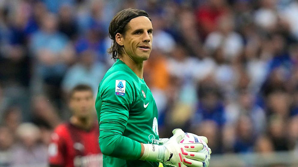 Yann Sommer musste sich beim 0:1 unglücklich geschlagen geben