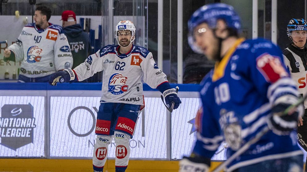 ZSC Lions gewinnen auch Spiel 4 gegen Zug und stehen im Final - Gallery. Denis Malgin war der Torschütze zum 2:0