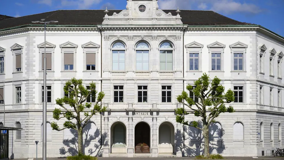 Das Richteramt Bucheggberg-Wasseramt im Amthaus 1 in Solothurn, wo die Mutter von drei Kindern vor Gericht steht – die Frau befindet sich im vorzeitigen Strafvollzug. (Archivbild)