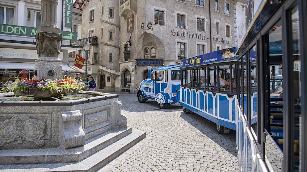 Der City Train durchquert im Sommer 2020 die Luzerner Kleinstadt. (Archivaufnahme)