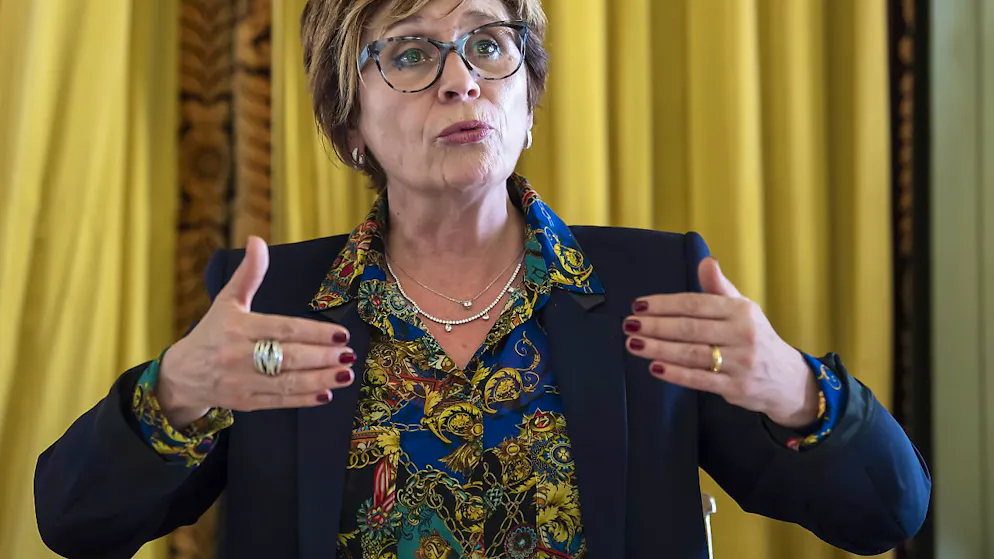 La Ville de Genève suspend la codirectrice du département de l'aménagement, des constructions et de la mobilité de la magistrate Frédérique Perler, après la révélation d'engagements problématiques (archives).
