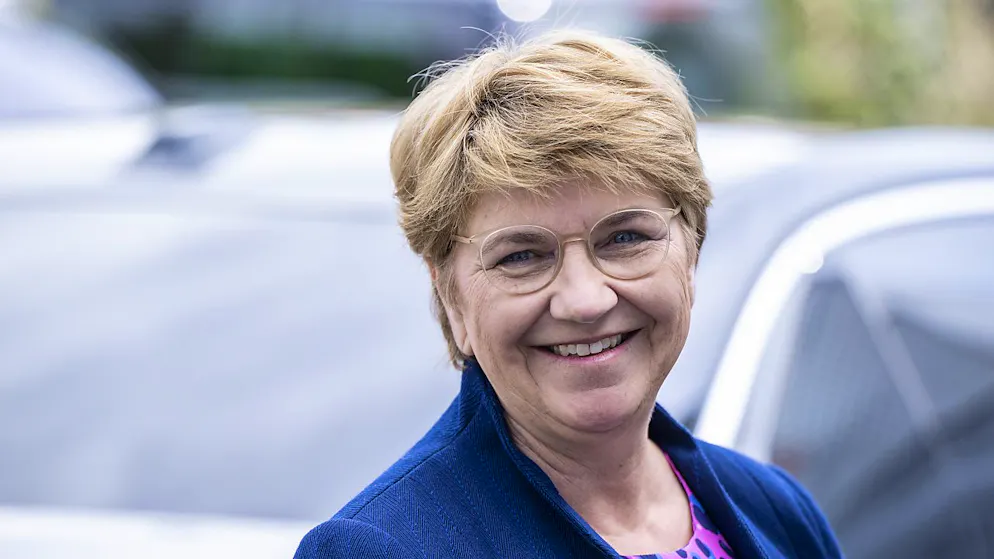 Bundespräsidentin Viola Amherd zeigte sich vom EGMR-Urteil gegen die Schweiz "überrascht". (Archivbild)