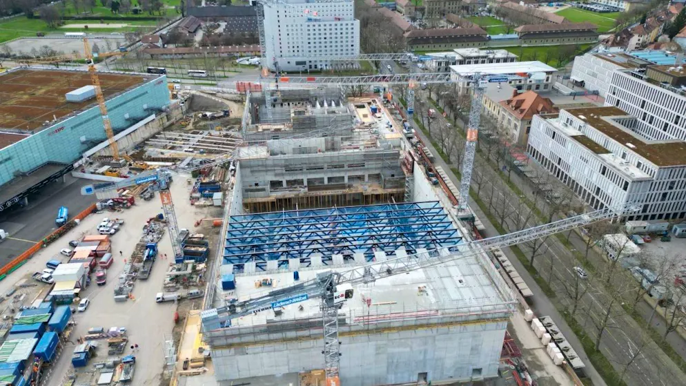 Die Neue Festhalle soll 2025 eröffnet werden.