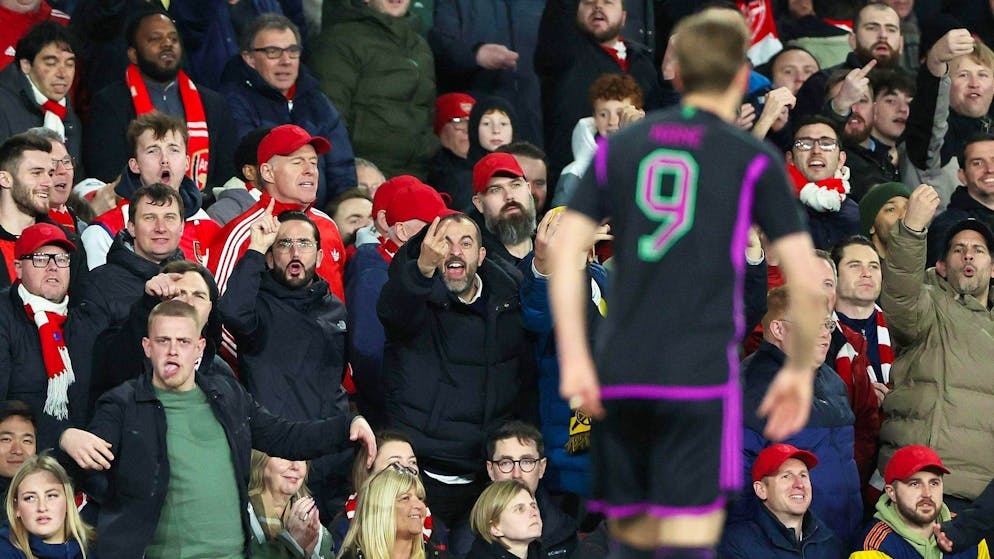 Harry Kane ist kein gern gesehener Gast im Emirates Stadium.