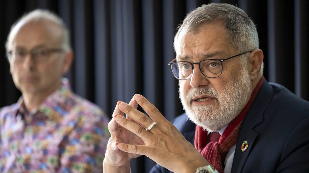 Le conseiller aux Etats Carlo Sommaruga (PS/GE), président de l'Asloca, est monté aux barricades mercredi contre la nouvelle offensive des propriétaires fonciers.