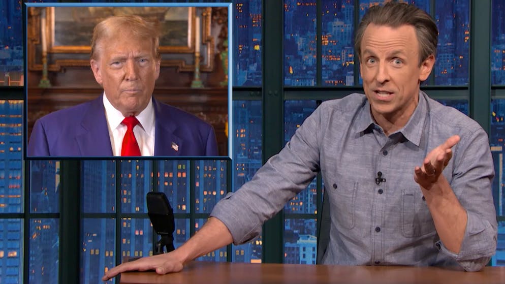 Late Night USA. «Sie befürworten Abtreibung nach dem neunten Monat»