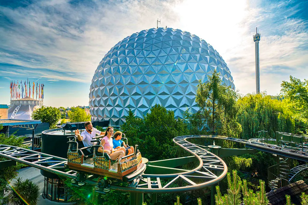 Der Matterhorn-Blitz im Europa-Park ist evakuiert worden.