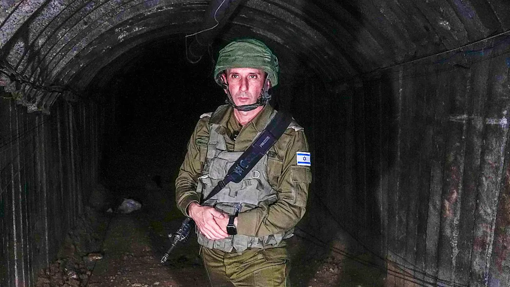 ARCHIV - Daniel Hagari ist der Sprecher des israelischen Militärs. Foto: Ariel Schalit/AP/dpa