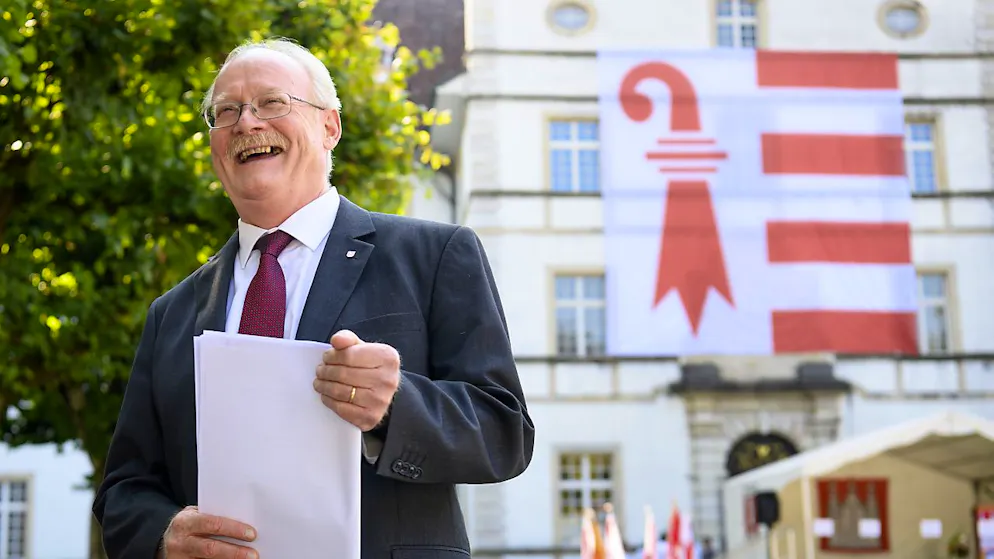 Pierre-André Comte, secrétaire général du Mouvement autonomiste jurassien,MAJ, attend la 77e Fête du peuple jurassien avec impatience (ici lors de l'édition 2020).