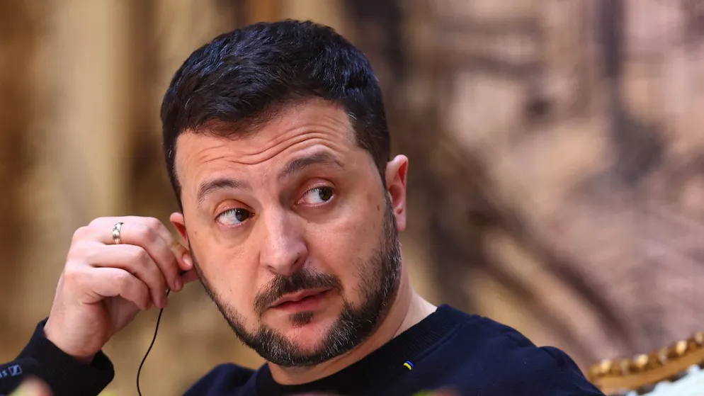 Il presidente ucraino Volodymyr Zelensky.