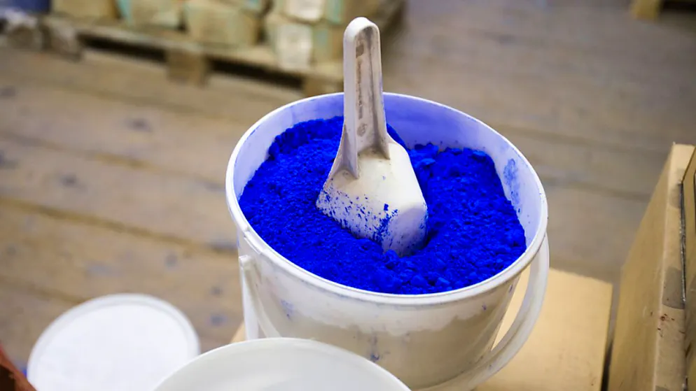 Pigment für die Herstellung von Farbe. Datacolor stellt Hilfsmittel und Software her, dank denen der korrekte Farbton getroffen werden kann. (Symbolbild)